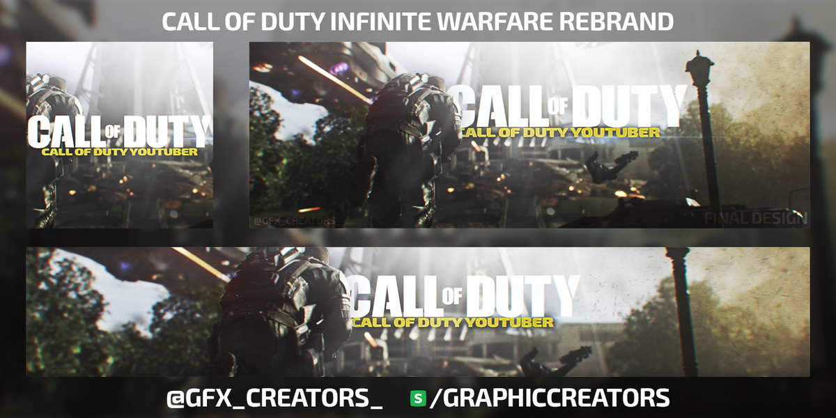 GFX_Creators_'s tweet photo. #CallOfDuty #InfiniteWarfare Premade Revamp Template! https://t.co/XC4IMmsKPT <-- for cheap GFX https://t.co/xhTLU6bZu3