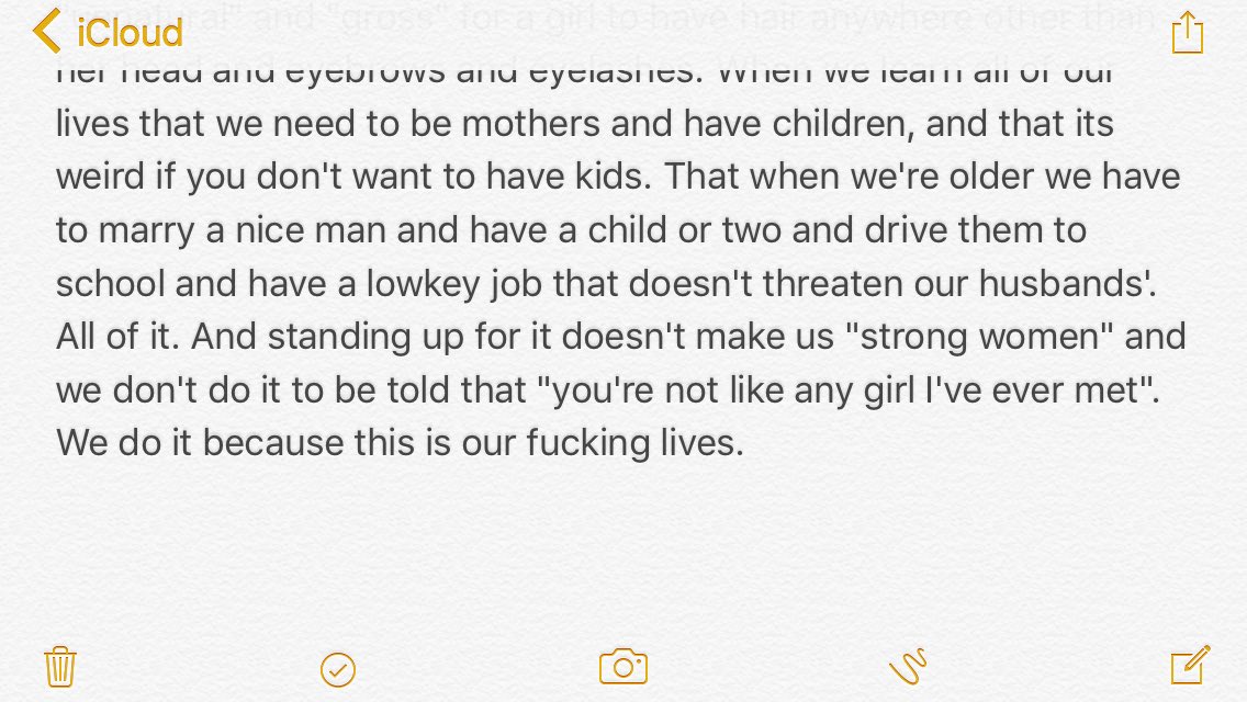 mountainofbooks's tweet photo. Speech/rant about how feminism isn't a joke and that misogyny has been a part of our lives since we were young https://t.co/zYZlRvozDh