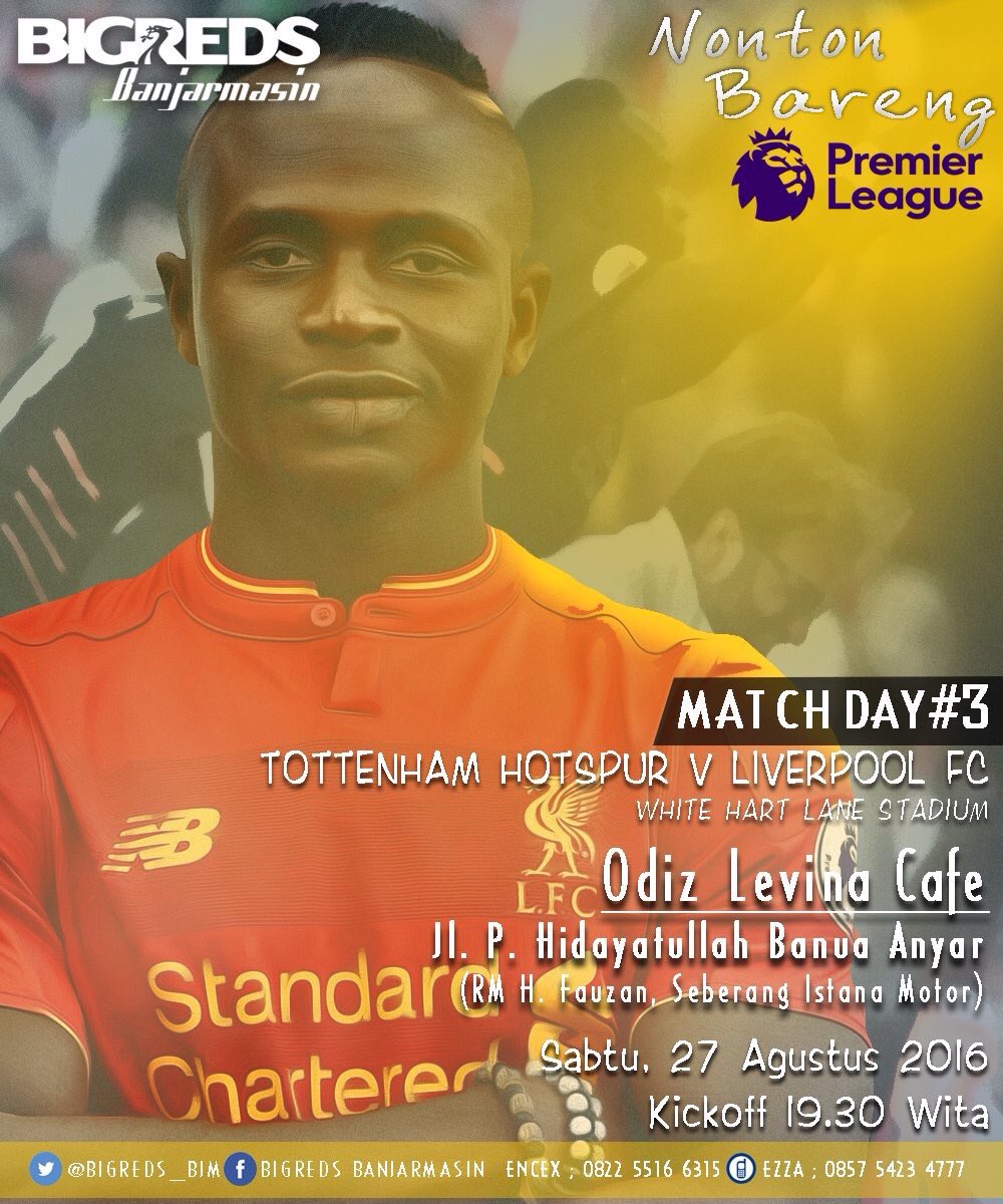 Matchday!!! #LFC 🔴🔴🔴