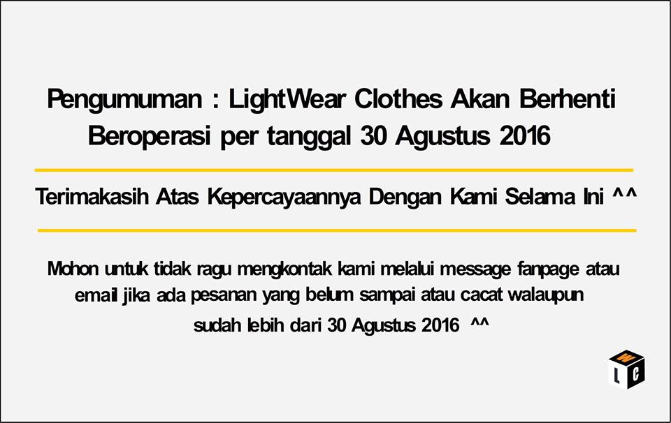 LightWearClo's tweet photo. Mohon untuk ga ragu-ragu mengkontak kami melalui message fanpage atau email (jangan lewat sms atau telpon ya ^^) https://t.co/IGNH9wZT8d