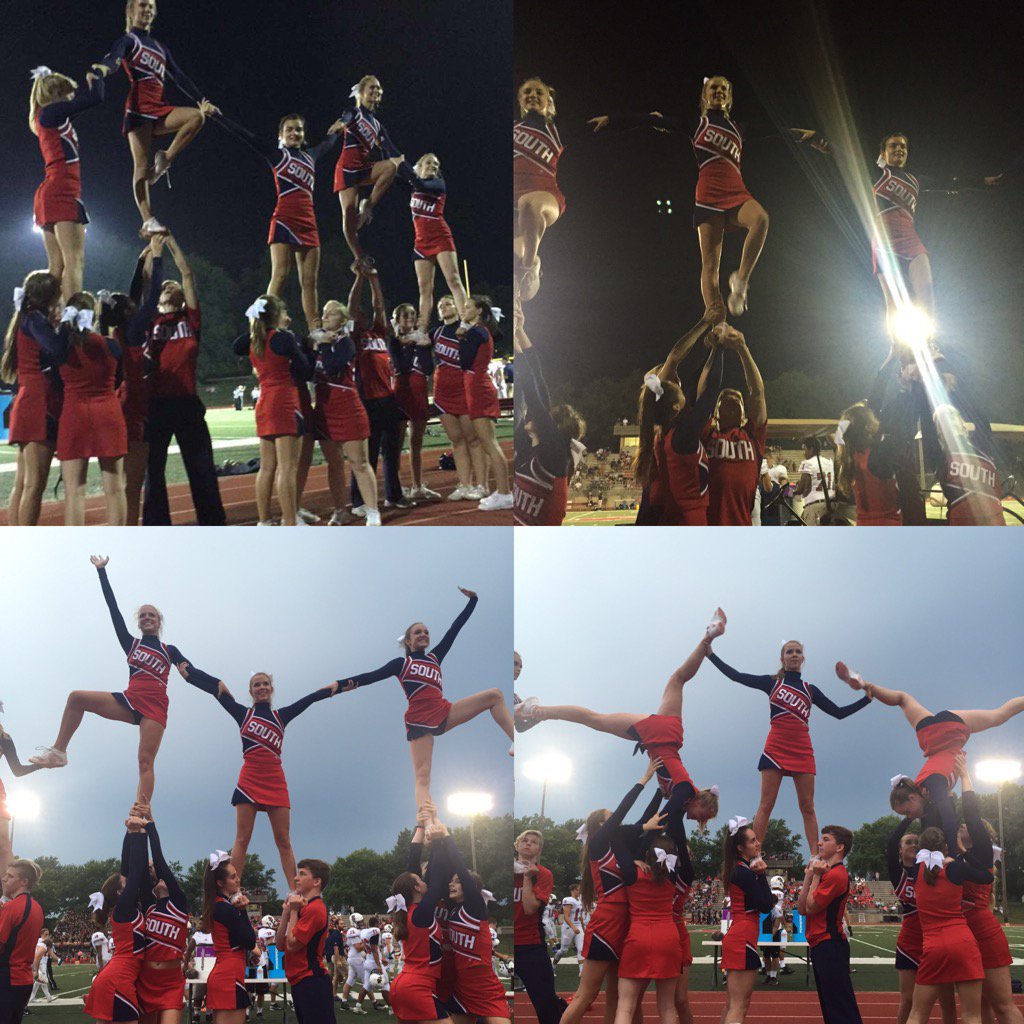 PSouthCheer's tweet photo. Great job tonight ladies &amp; gents! #coedlibs #handstand #hitches #libline #andmore! 🇺🇸❤️💙🎀👏🏽💪🏽 #psouthSMoed https://t.co/ZBS1T0EXy1