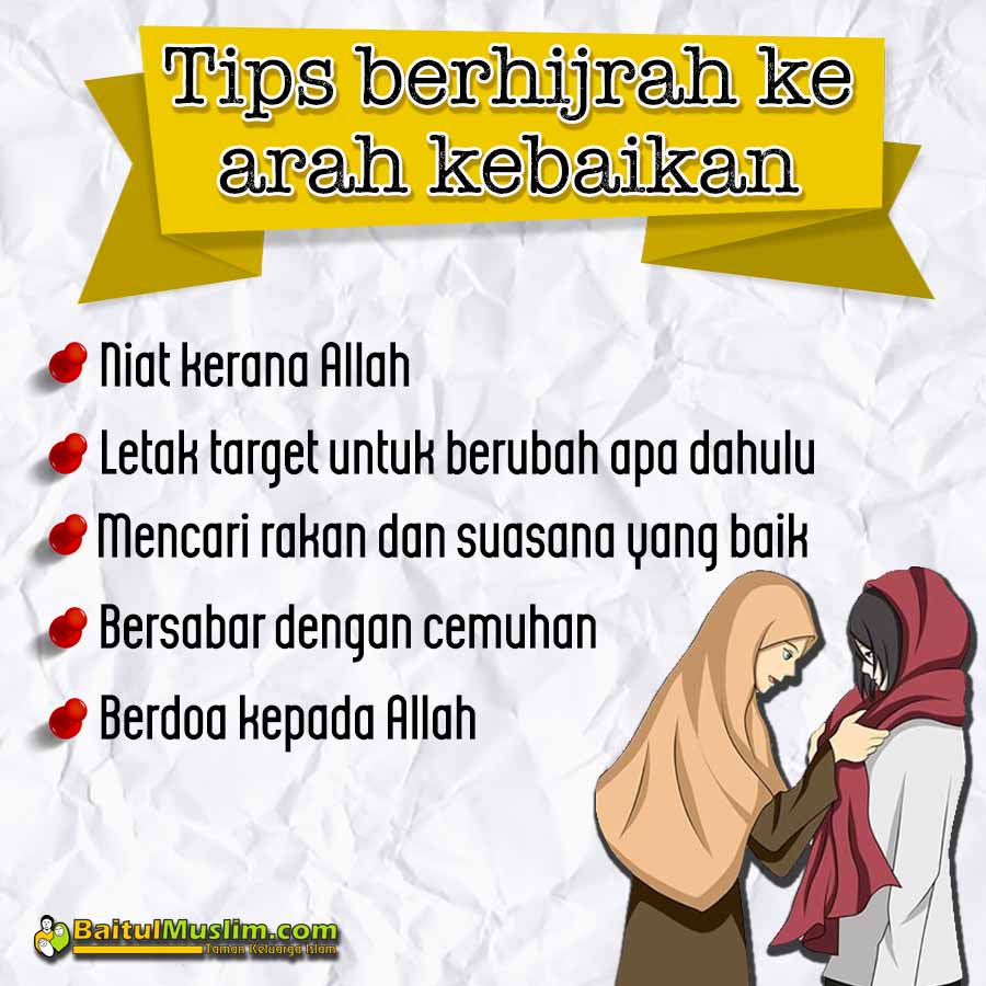 Baitulmuslim Com Sur Twitter Tips Berhijrah Ke Arah Kebaikan Https T Co Er7y4xn5kj Twitter