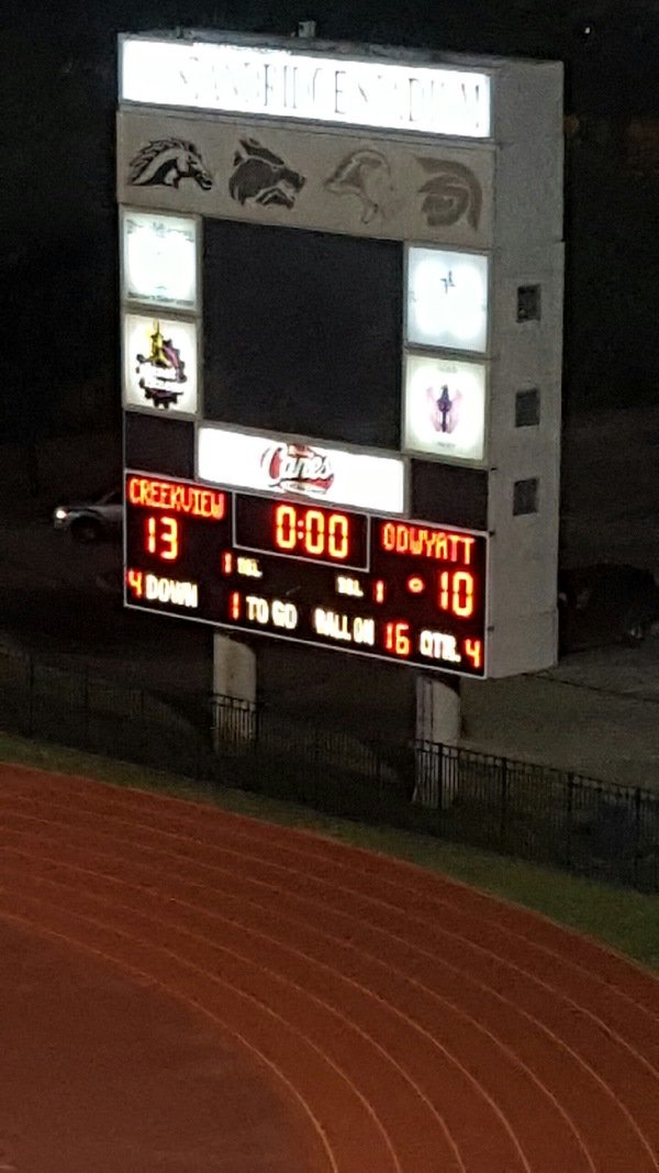 Creekview 13 OD Wyatt 10 final OT