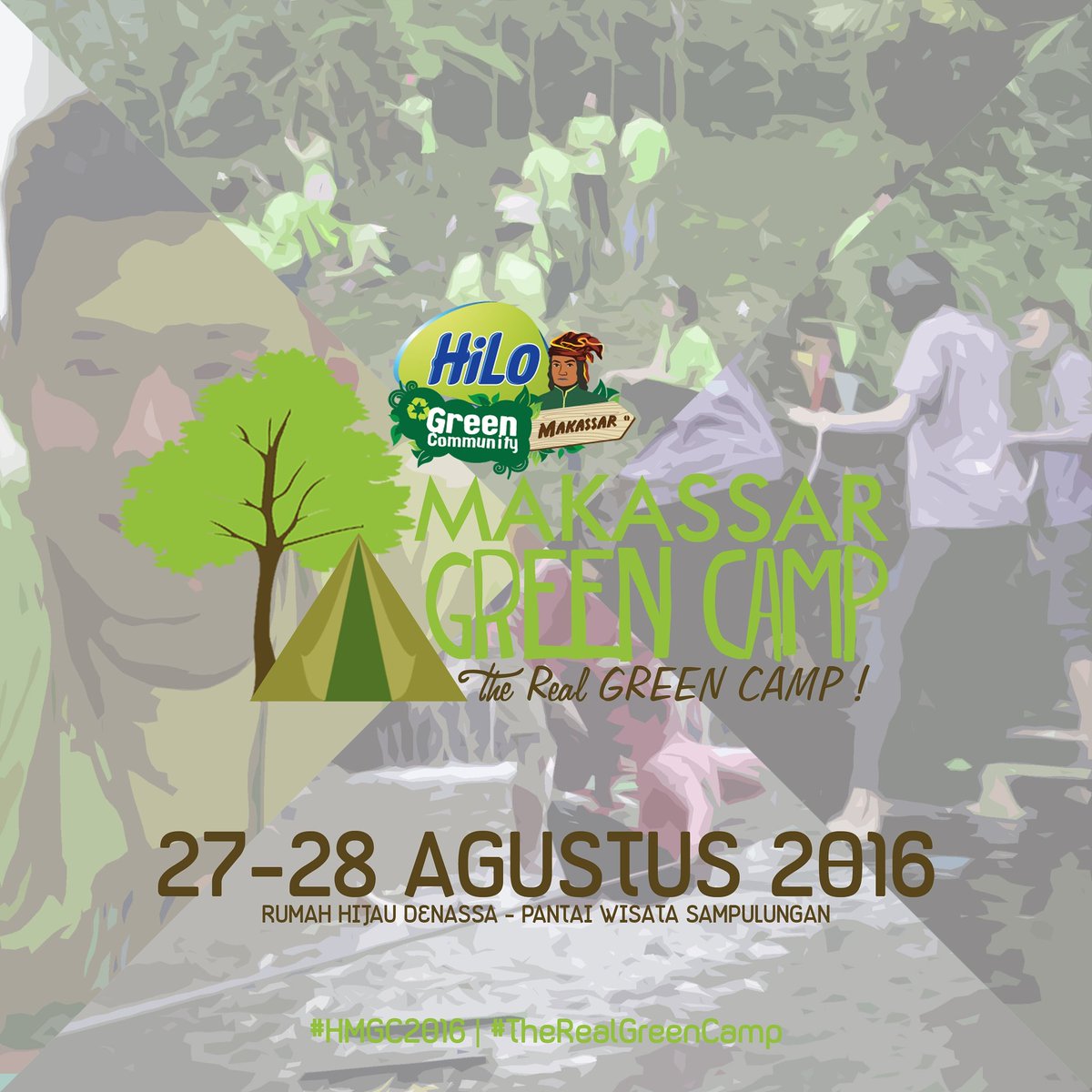 Akhirnya #HMGC2016 #TheRealGreenCamp akan dilaksanakan hari ini. SEMANGAT !!!