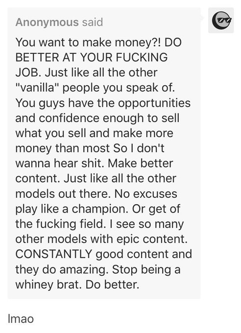 do u think cashiers &amp; retail workers get told to shut up and do better by strangers when they complain