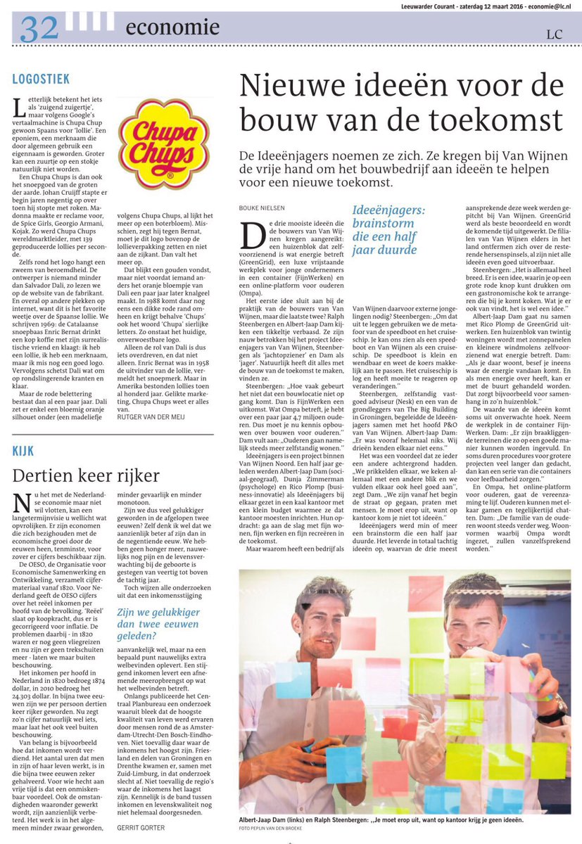 PeterHutten's tweet image. Inspirerend gespr @Ideeenjagers @AlbertJaapDam met @lexdeboer +P.Witzenburg @Lefier_wonen #Greengrid NextLevel #NOM