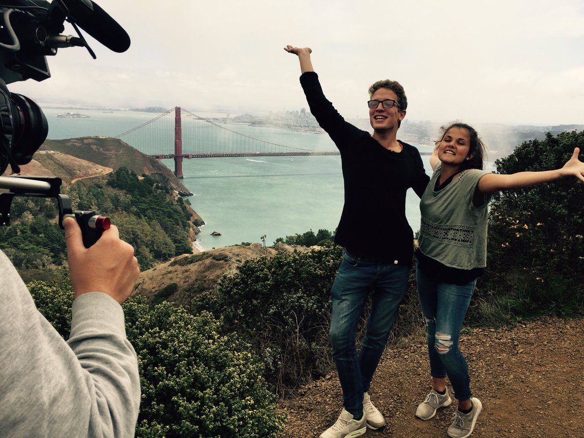 ChrHuebscher's tweet photo. #firsttimeusa Dreh für @KiKa_TV in San Francisco https://t.co/HJSHkMVn2r