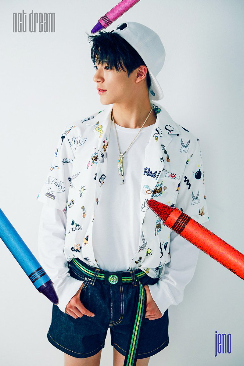 MYJENO_TH's tweet photo. [Fanacc] 160827 วันนี้เจโน่ใส่เสื้อสีขาวแขนยาวทับด้วยเสื้อเชิ้ตสีขาวแขนสั้นและกางเกงขาสั้นค่ะ 😍 Cr.JAEHYUNDOG https://t.co/q0AlmbBkNO