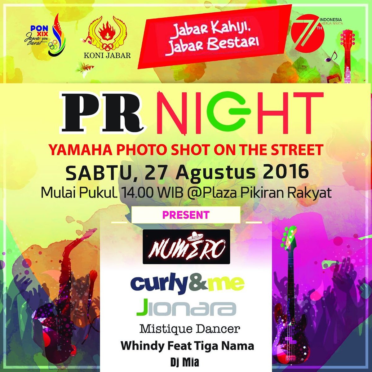 PR Night Yamaha photo shot on the street, sabtu, 27 Agustus 2016, Mulai Pukul 14.00 WIB <a href="/plaza/">I am not a shopping mall.</a> pikiran rakyat