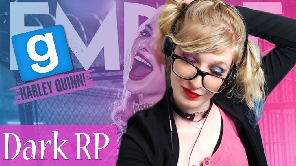DevovoTV's tweet photo. Live harley quinn sur GMOD en dark rp ;) Bon visionnage <3 #RIPcut
https://t.co/1DrgyCHs97 https://t.co/J7OCcBSwui