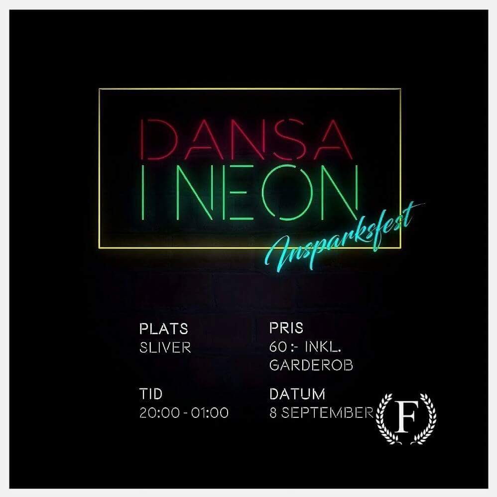 Sliver nattklubb den 8 september. Ta med alla ni känner (på Folkunga) och dansa i neon! facebook.com/events/9670355…