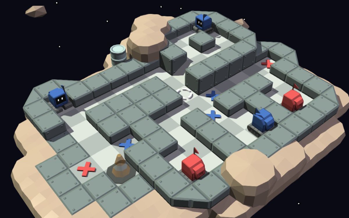 DanTwoHundred's tweet image. Finalising level art #screenshotsaturday @RedirectionGame