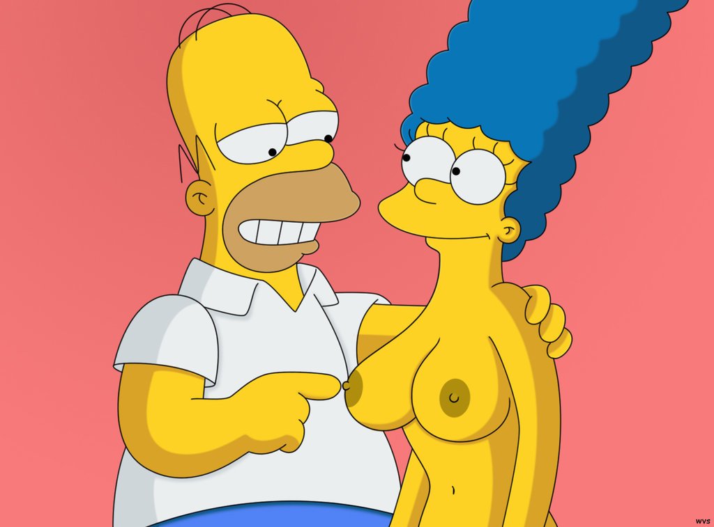 Marge and homer simpson hentai