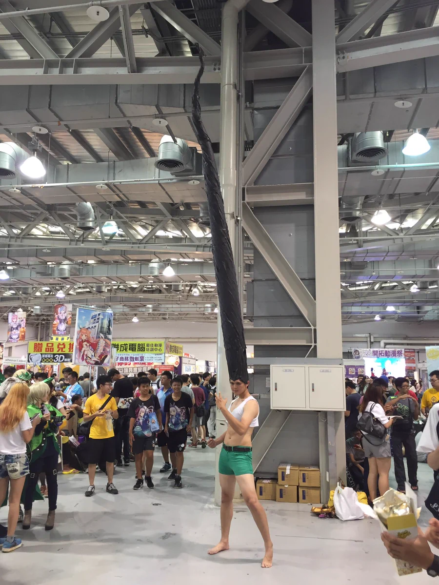 台湾版コミケでゴンさん発見ｗその圧倒的な存在感マジパネェっすｗｗｗ