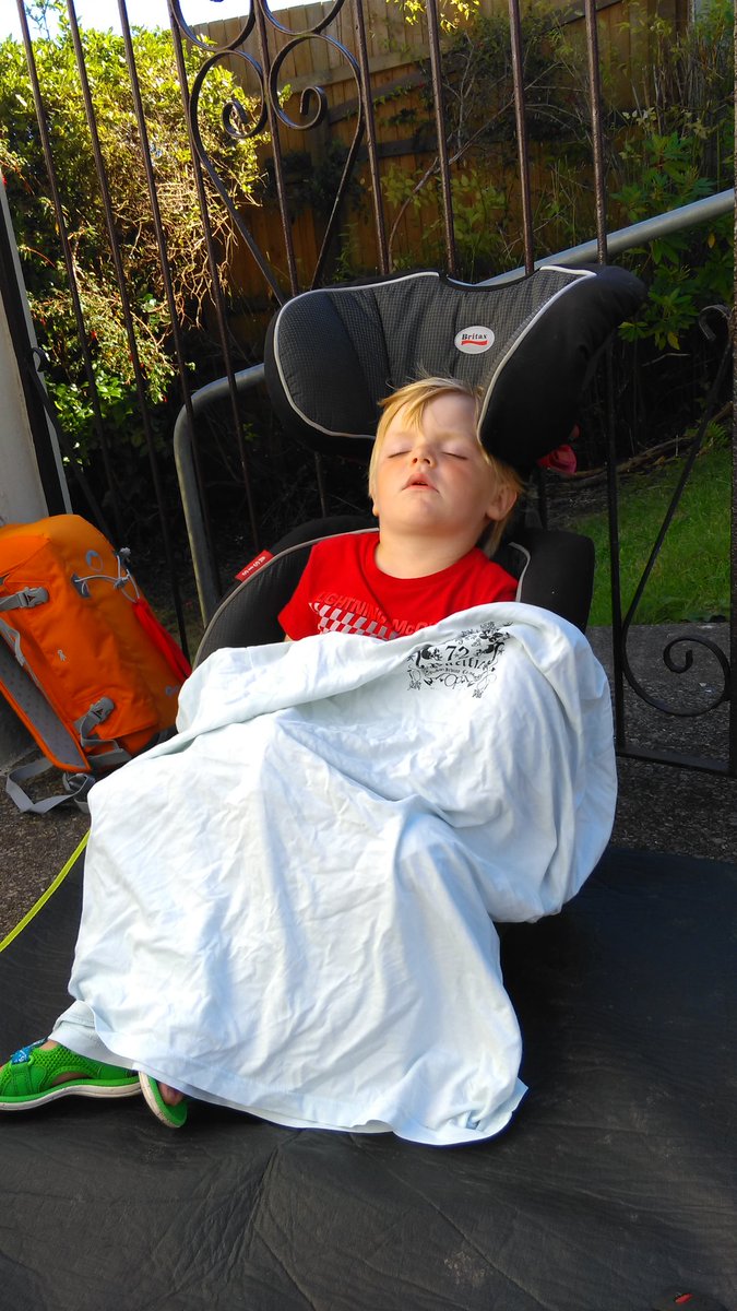 Dukevfr's tweet photo. This is what #GOR16 does to a 3 yr old! Our boys loved it. Everyone was so lovely to them! Great family environment! https://t.co/la2GHTmMGt