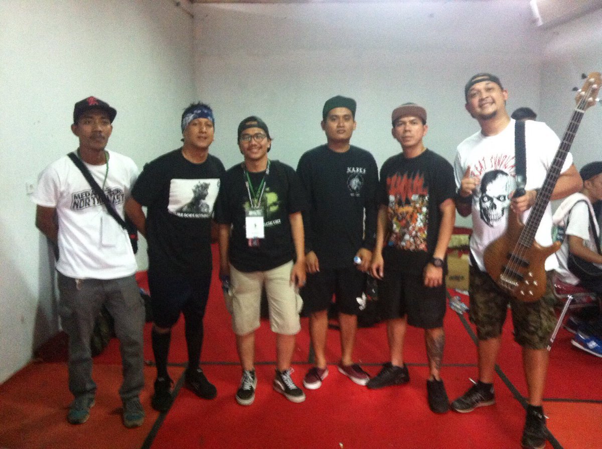 Cranium finished!! next up <a href="/fingerprinthc/">FINGERPRINT</a> will performing at #Northblast @ Tapian Daya, dont miss it!