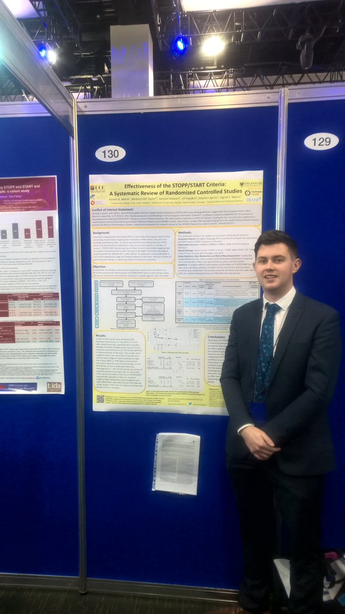KieranWalshMPSI's tweet image. Come speak to me at #130 to hear more about my poster #STOPPSTART #ICPEDublin @ICPE