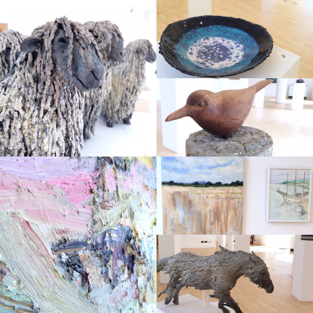 Last chance to see the fab #CreativePeninsula exhibition before it finishes today at 4pm! #artsni #augcraft16