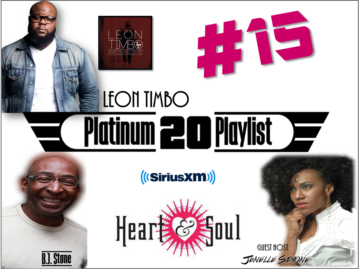 jenellesimone's tweet photo. No. 15 on the Platinum 20 Playlist @HearHeartSoul @LEONTIMBO #NewMusic - ALBUM AVAILABLE NOW!! #Support https://t.co/yl3PTyz1PF