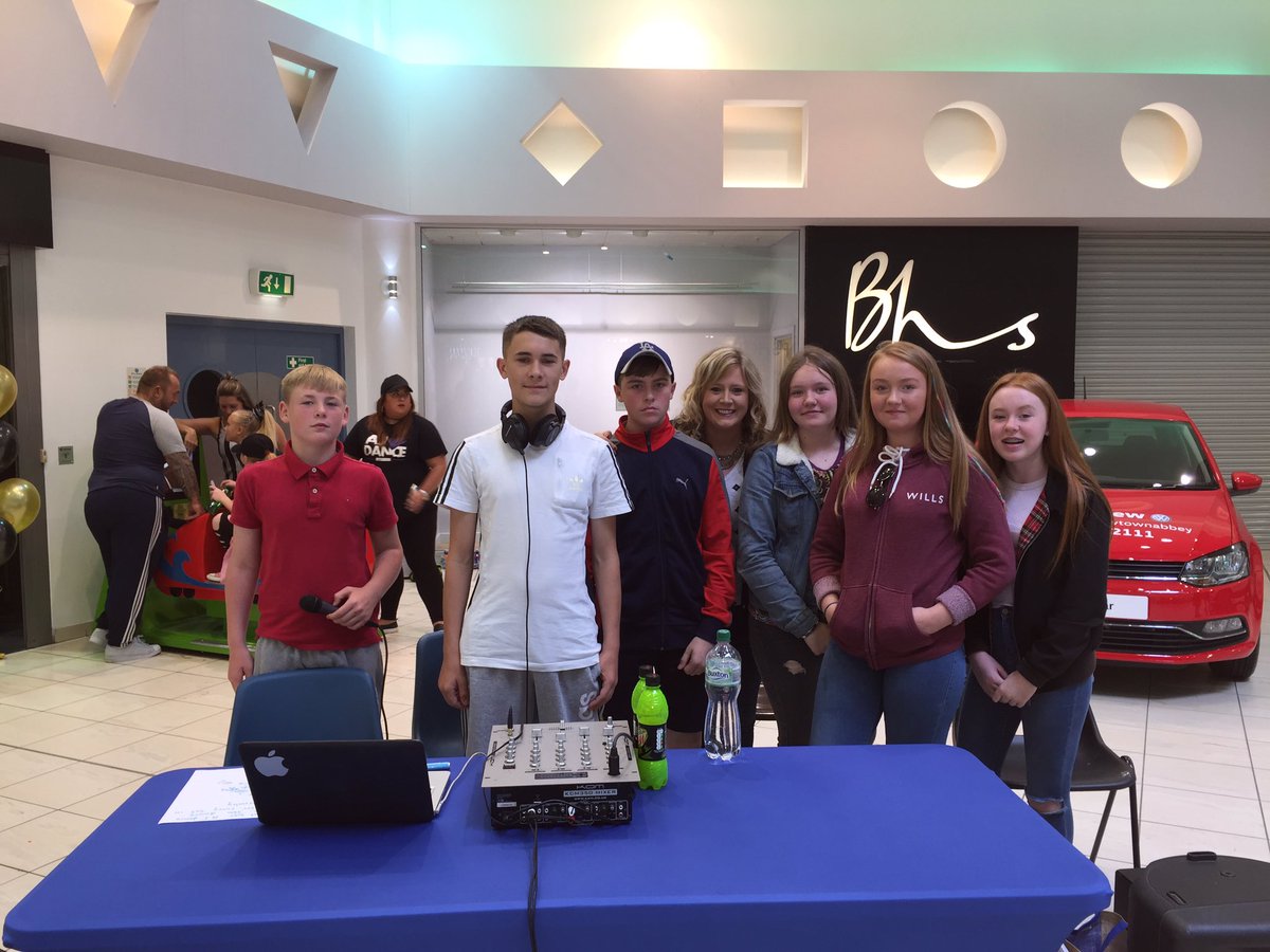 Young talent from Holy Family YC presenting <a href="/abbeycentre/">Abbey Centre</a> FM with <a href="/MaireadCampbel/">Mairead Campbell</a> today until 5pm! Pop in and say hi!