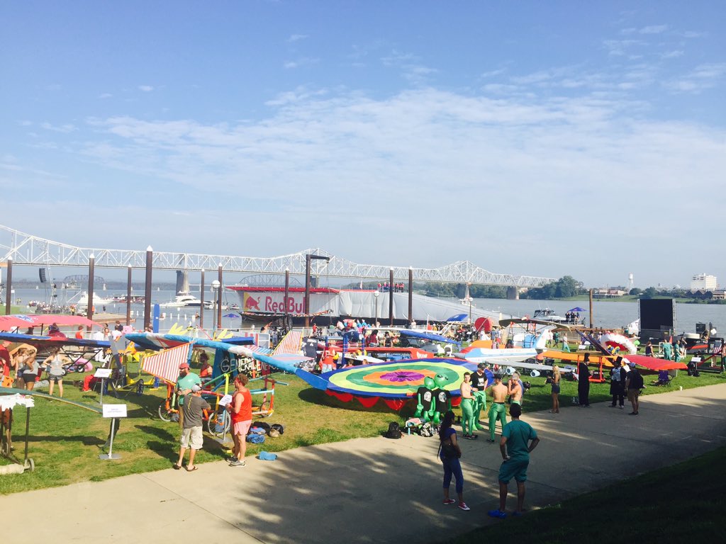 The calm before the storm...#RedBullFlugtag #Flugtag #Louisville #Kentucky