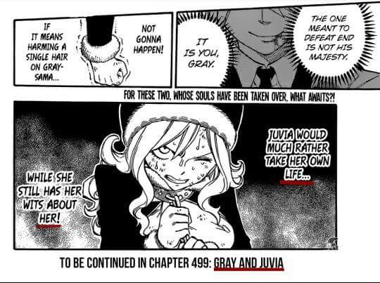 No, juvia everything will be fine you and gray will be canon so calm your wholebeing 'kay 😭