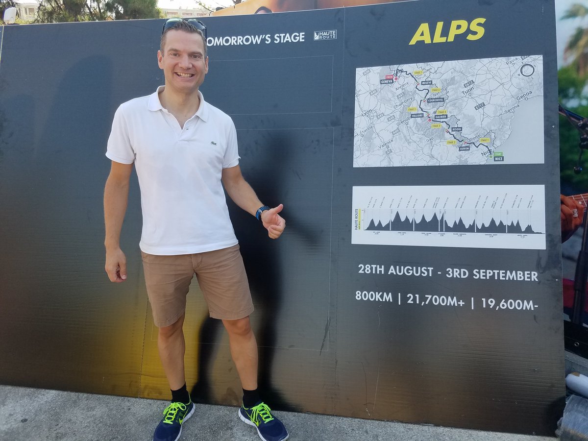 Ready to race #HauteRoute