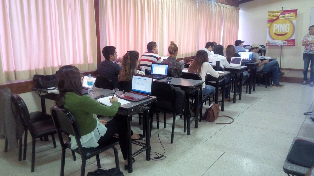 ping_social's tweet photo. Hoy estamos  dictando nuestro #PingTrainingDay :) #SanCristóbal https://t.co/rYUk5YuCoT