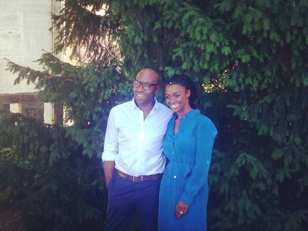 Photocall du film #IlADejaTesYeux avec <a href="/Lucien_JBaptist/">Lucien Jean-Baptiste</a> et <a href="/AissaMaiga/">Aïssa Maïga</a> #FFA2016