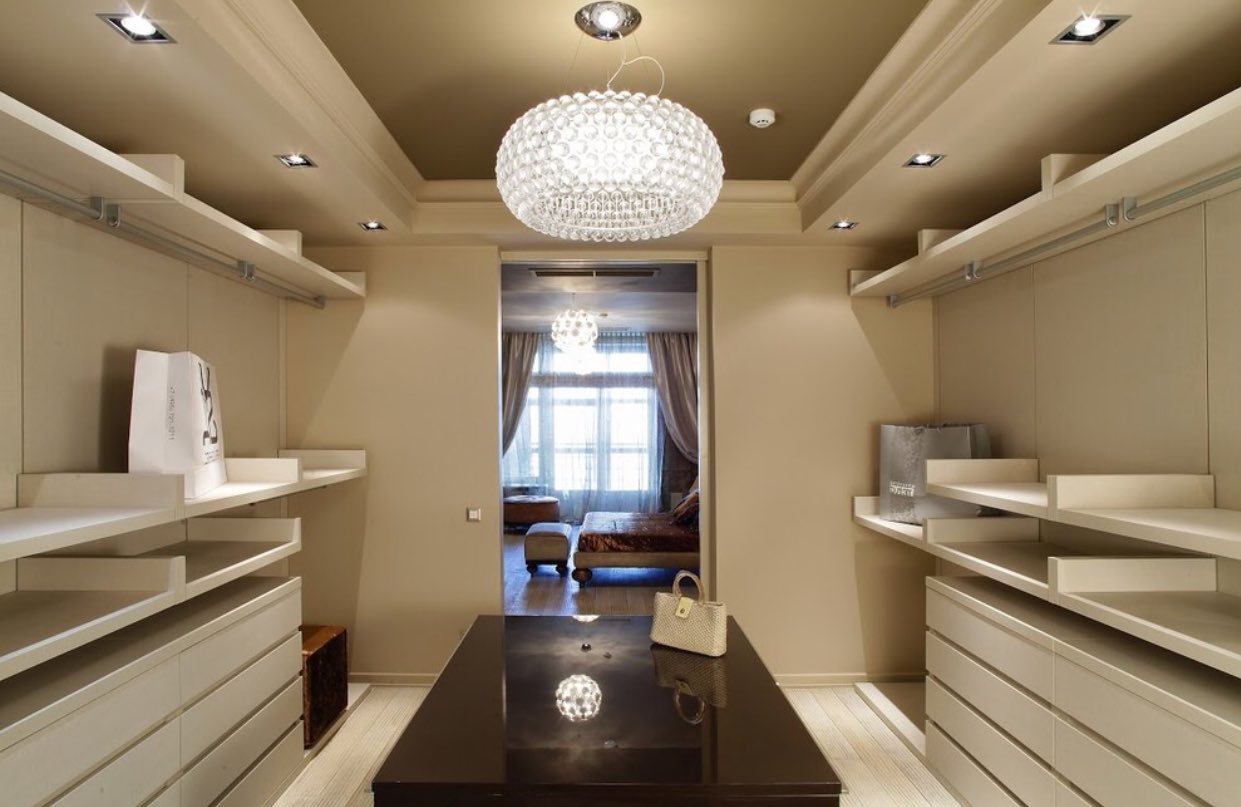 ديكور اليوم ! on Twitter "تصميم غرف تخزين الملابس حجم صغير