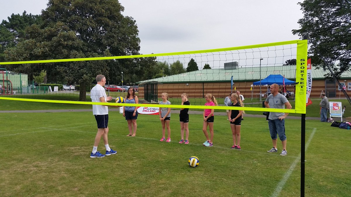 YeovilVC's tweet photo. #VBinthePark up and running for #IAmTeamGB and #GoSpikeBW16 @YeovilRec https://t.co/FBssYohj2b