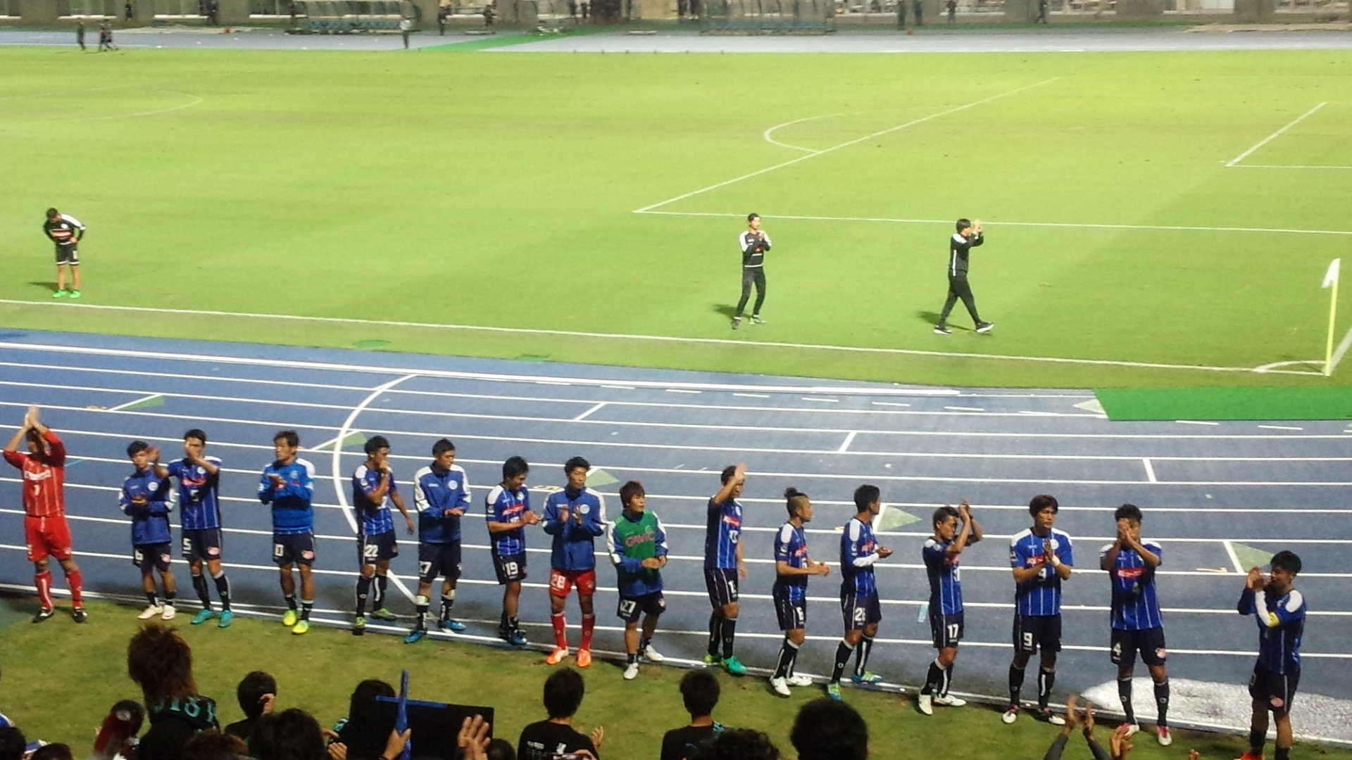 水戸市 今日はサッカー天皇杯１回戦 水戸ホーリーホック対東京国際大学の試合は １ ０で水戸の勝利 前田監督を始め 水戸ホーリーホックゆかりの人が多い東京国際大学を破り ２回戦進出です 水戸 Mitohollyhock T Co Qhwp6y1zt8 Twitter