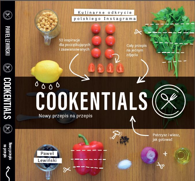 cookentials's tweet image. Już niedługo książka cookentials z przepisami na 1 zdjęciu - już dzisiaj powiedz znajomym