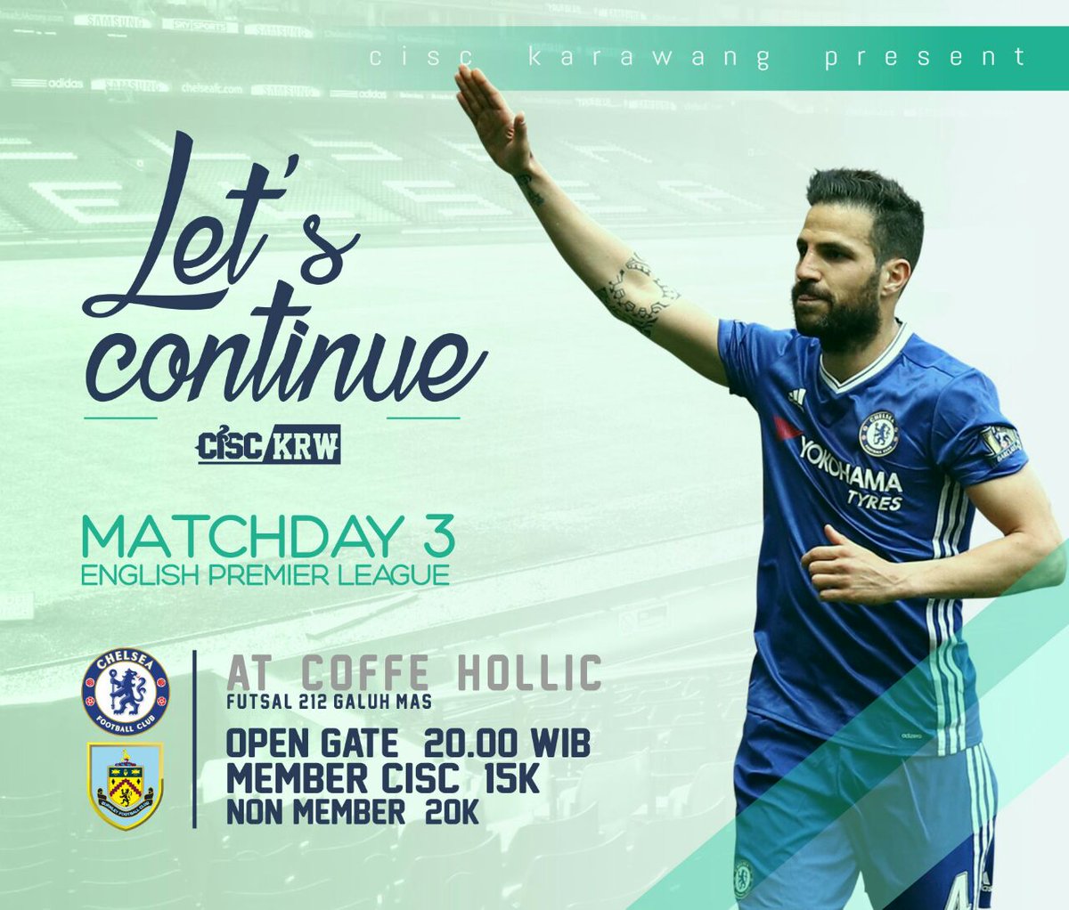 CISCkarawang's tweet photo. Hayu sebentar lagi kita bakal nonton bareng di @coffeeholic_KRW 
Ramaikan ! https://t.co/0F4E6mPHLk
