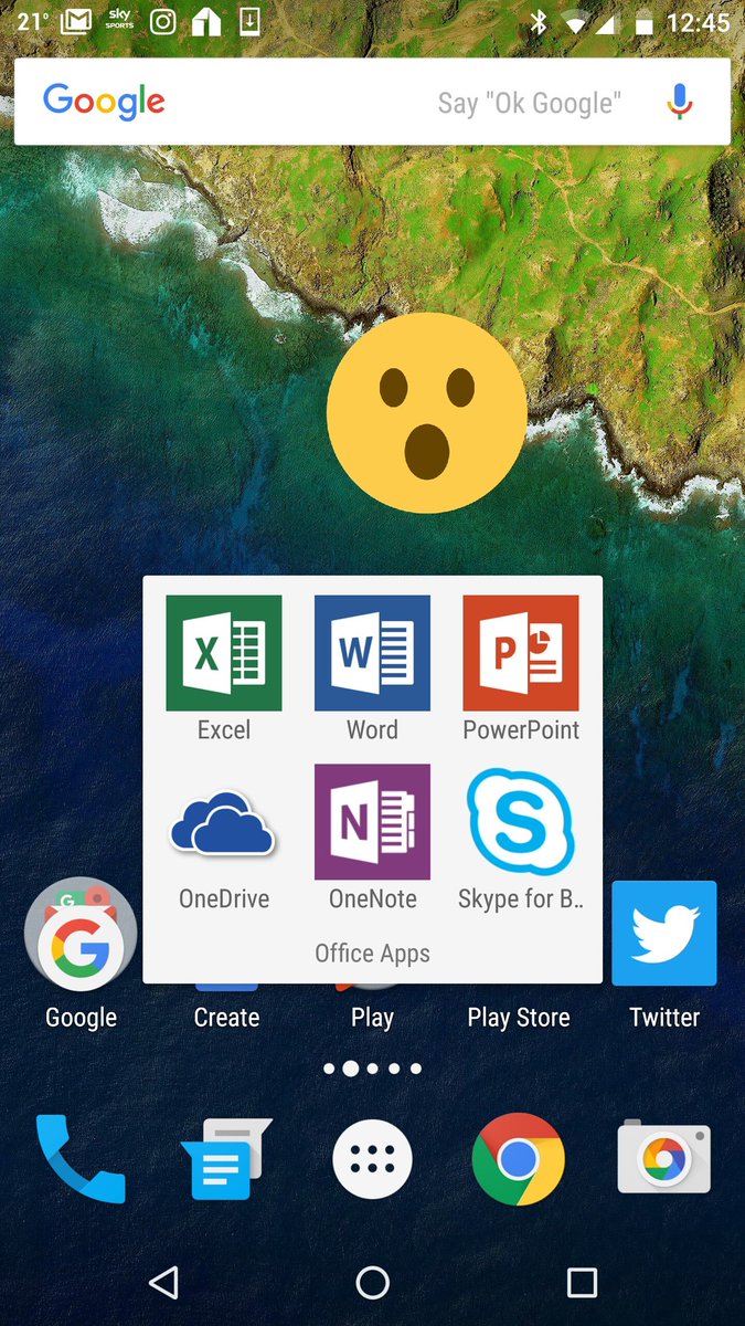 HinckleyGuru's tweet photo. #MicrosoftOffice on #Android #JawDrop 😮 come into #O2Hinckley and find out more https://t.co/ZuuEHqvbtq