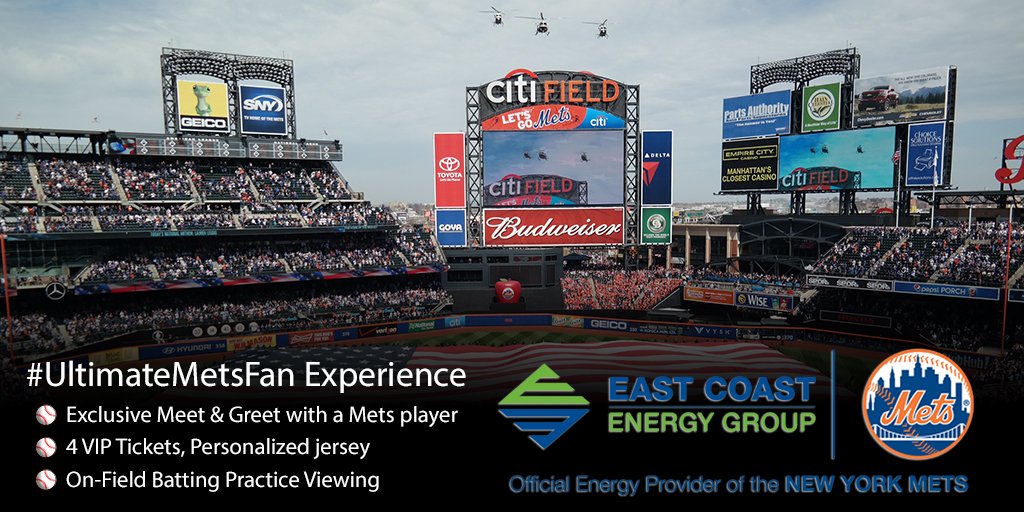 Are you the #UltimateMetsFan? RT for your chance to win the East Coast Energy Group ULTIMATE METS FAN EXPERIENCE!