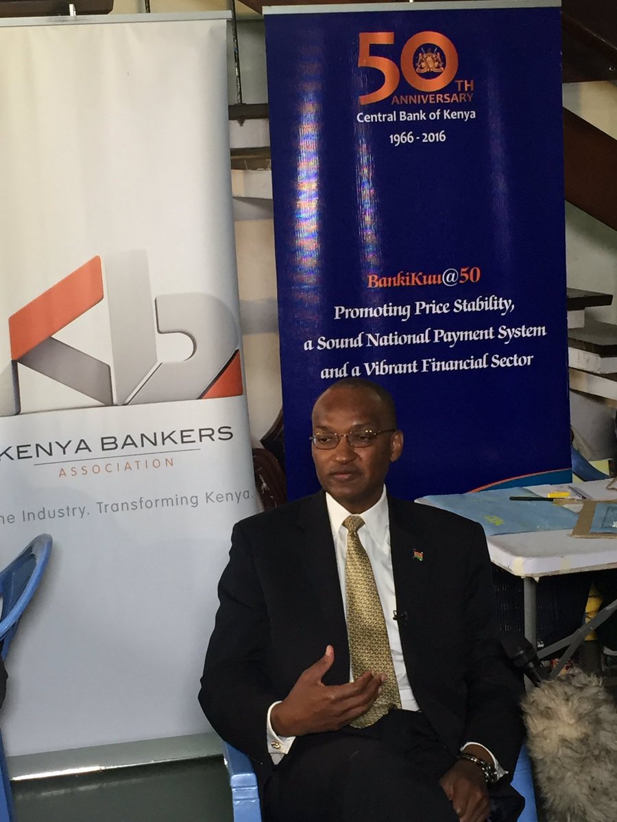 Kenya Bankers Association (KBA) (@kenyabankers) on Twitter photo CBK Governor Dr. <a href="/njorogep/">Patrick Njoroge</a> sharing insights on the history of the Bank. #CBKAt50 CBK Governor Dr. <a href="/njorogep/">Patrick Njoroge</a> sharing insights on the history of the Bank. #CBKAt50