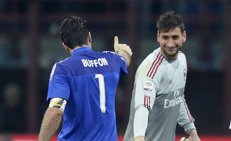 UCLSpace's tweet photo. Buffon makes Italy debut: October 1997
Donnarumma born: February 1999
Both named in the same Italy squad today https://t.co/hf8TCvWuPe