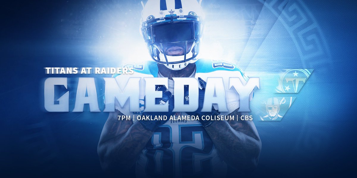 GAME DAY! 💪🏈

#TENvsOAK #TitanUp