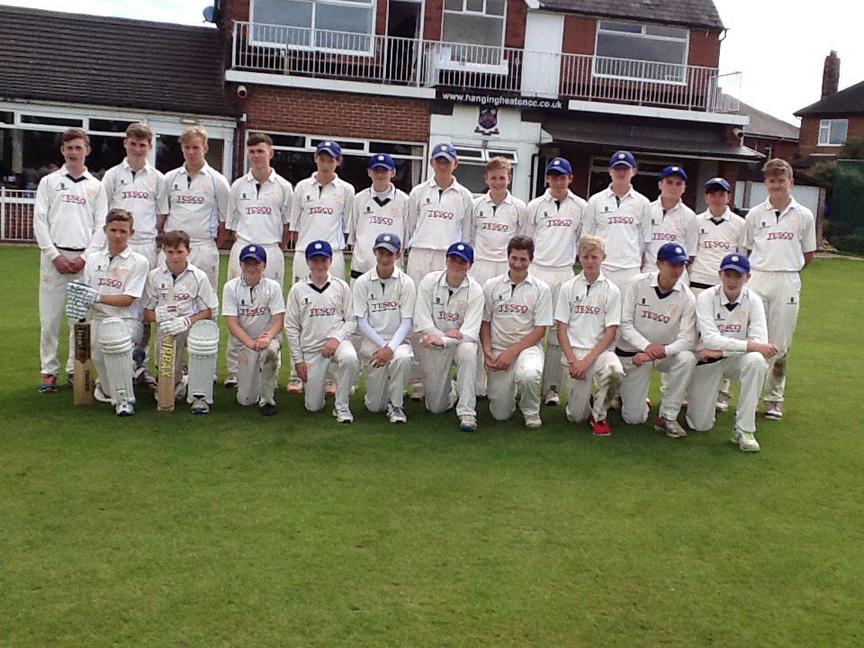rocketron100's tweet image. YSCA U14s "B" Vs U13s "A"
Played at Hanging Heaton CC on Monday 22 August 2016.

U14s 180-6 : U13s 142 ao