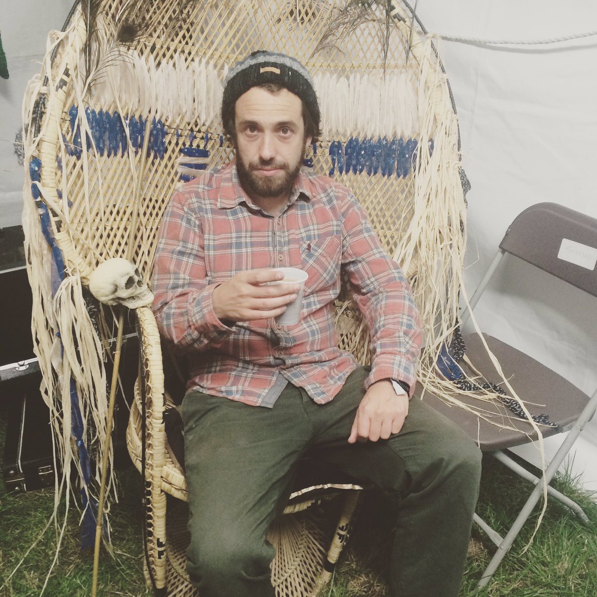 Prepare the set! @ShambalaFest