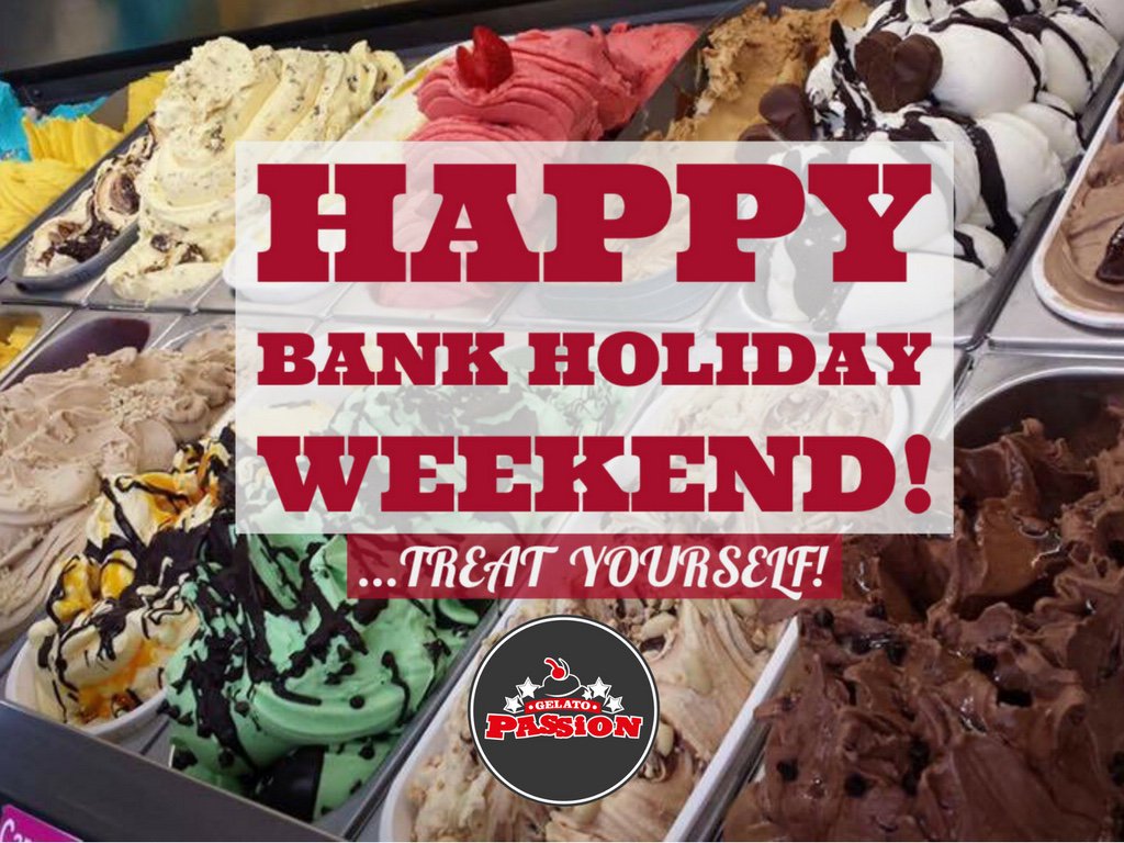 The bank holiday weekend is here🎉🎉

gelatopassiononline.co.uk
#ForeverDelicious #weekendvibes #bradford #yorkshireis
