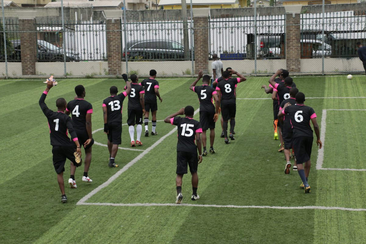 irokotv's tweet photo. Team #iROKOtv preparing for the #tccq3 match against @olx_nigeria https://t.co/pBGlGo0Q8p