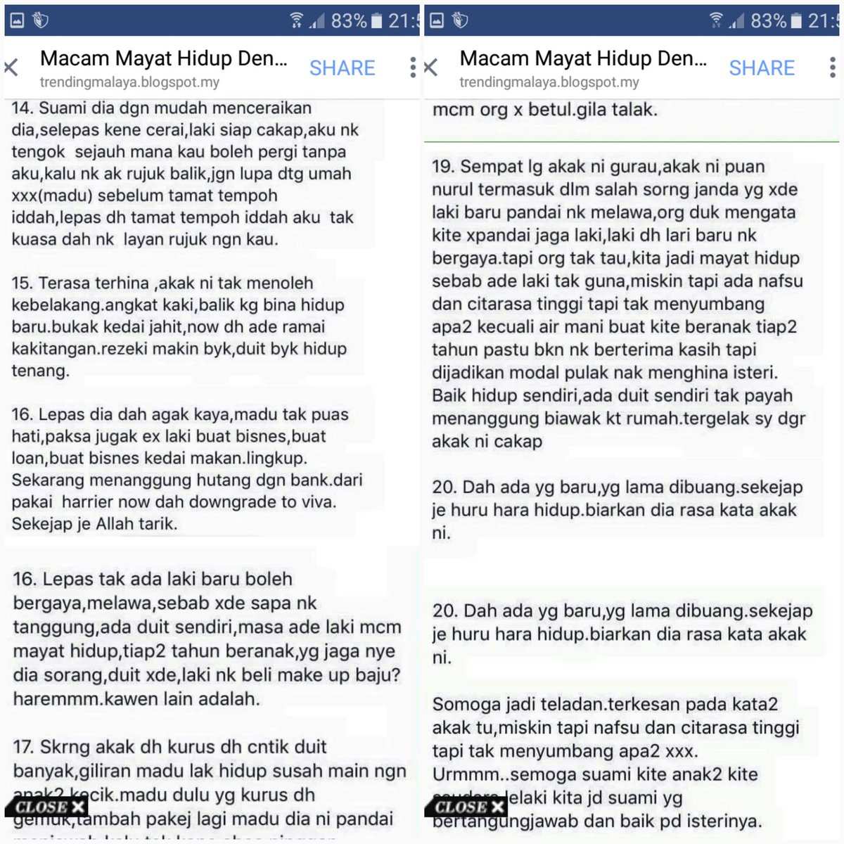 Mrkacangpoolyangsuka On Twitter Hanya Pandai Sumbang Air Mani Saja Erm Kisah Akak Ni