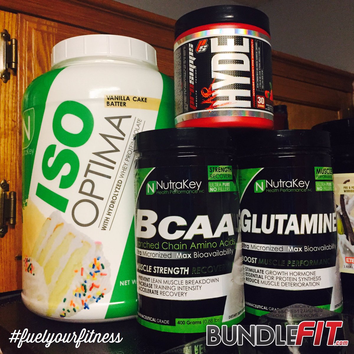 BundleFit's tweet image. Of course I will have some vanilla cake batter for my morning breakfast! I'll then top it off with pre workout!