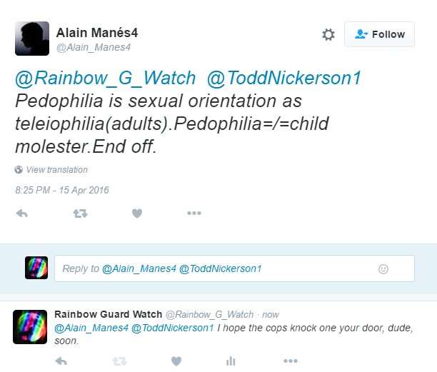 Butch_Thoughts's tweet photo. Conversations With Twitter #Pedophiles (Pics 9) https://t.co/Dg8nDws5T0