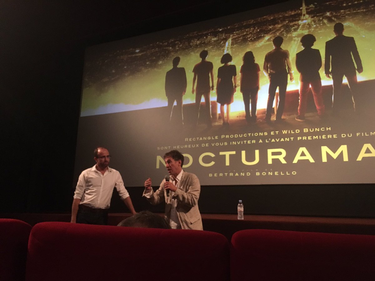 Avp hier soir de #Nocturama en présence de Bertrand Bonello à Aix. Cinémarseille était là : cinemarseille.fr/avp-nocturama-…