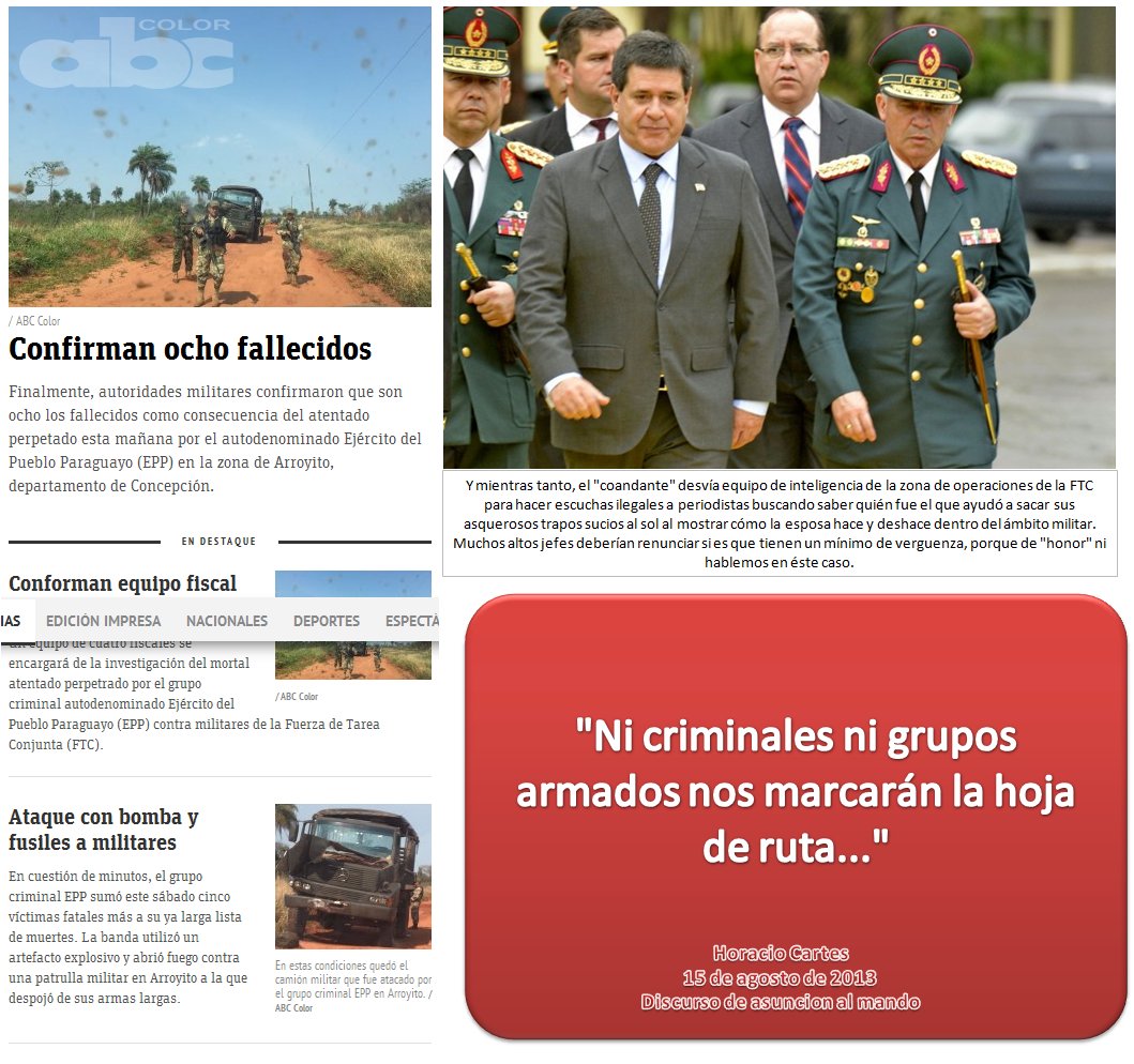 efroivep's tweet photo. A veces quiero cagarlos a patadas a ciertos milicos de mierda... #abcpy #lanacionpy #uhpy #cronicapy #hoypy https://t.co/jzefofQXlZ