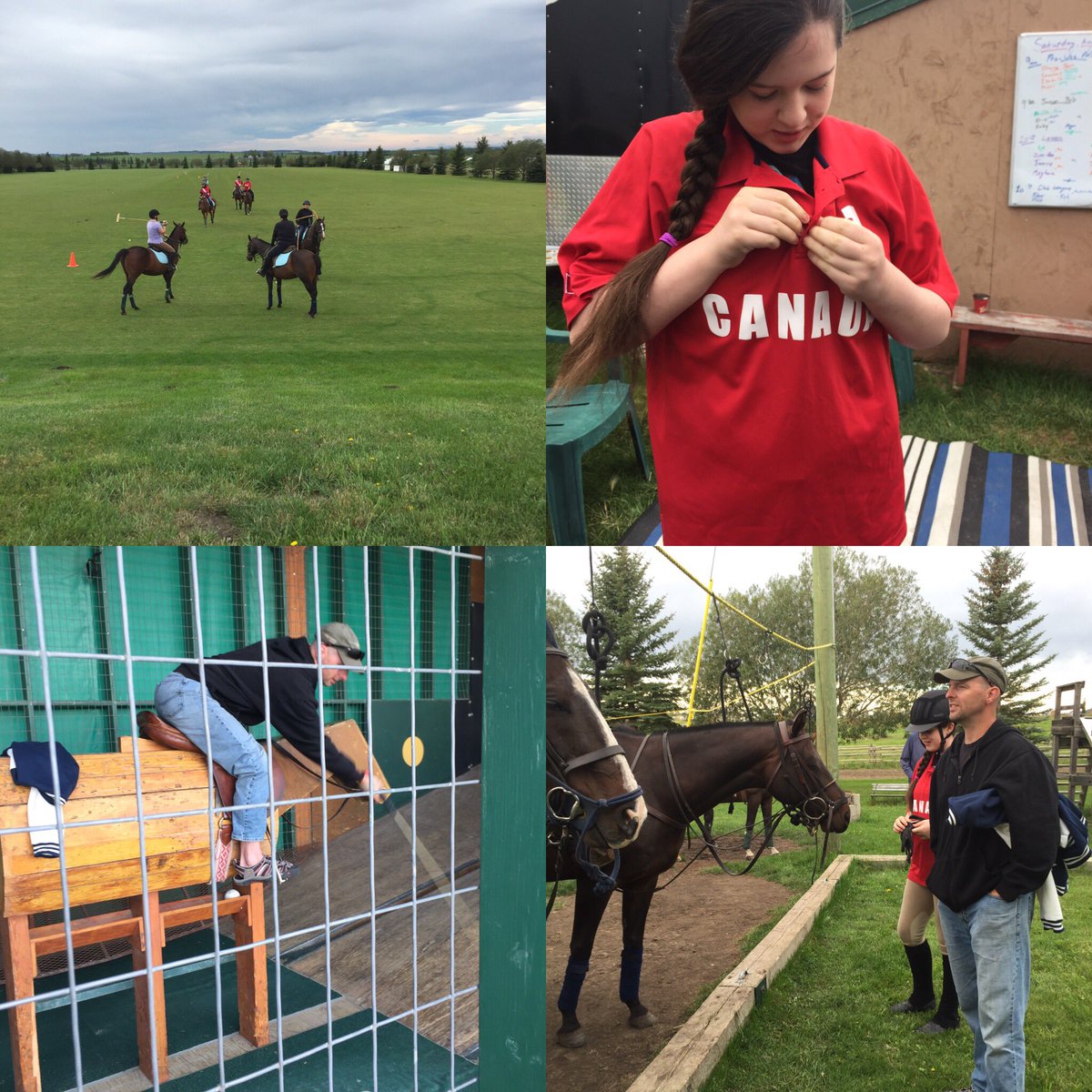 Saturday's are a family affair for us <a href="/calgarypoloclub/">Calgary Polo Club</a> Get out there and learn. Sunday #polo at 2 #yyc