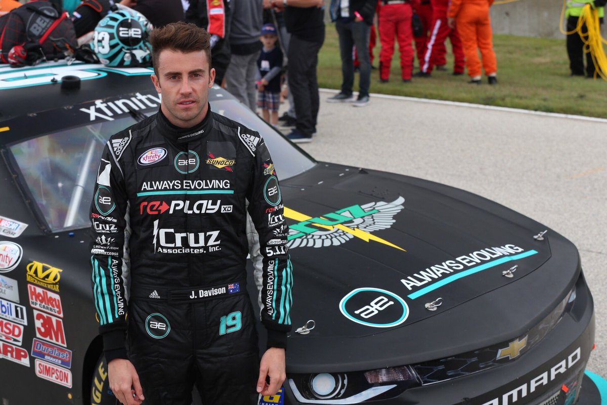 aeperformance's tweet photo. Go time! Live from the start of @NASCAR_XFINITY at @roadamerica with @JD33Davison in the #AE90 #AlwaysEvolving https://t.co/yhP25BnsYb
